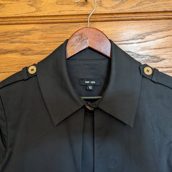 Saint and Sofia CLASSIC TRENCH coat - size 8 - Picture 10 of 16